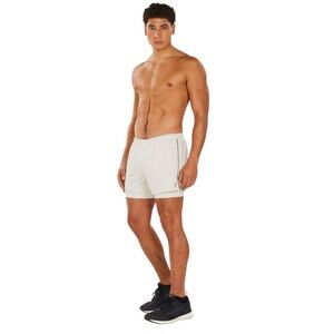 ALWRLD men’s running shorts phone pocket elastic waist athletic medium